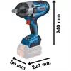 Bosch GDS 18V-1050 H Professional 1750 RPM zwart, blauw