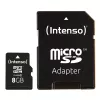 Micro SDHC-geheugen 8GB C10/W/ADAPTER 3413460 INTENSO