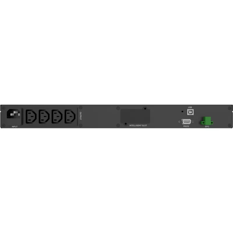 PowerWalker VI 1000 R1U 1 kVA 600 W 4 AC-uitgangen
