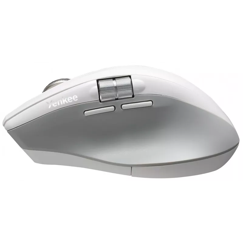 Draadloze muis YENKEE 2095WH SPIN DUAL Smart Flying Scroll