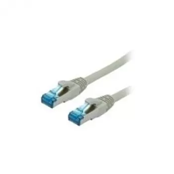 VALUE - patchkabel - RJ-45 (M) - RJ-45 (M) - 50 cm - UTP - CAT 6a - geponst - grijs (21.99.0870)