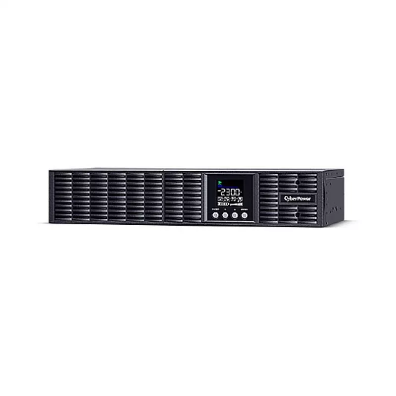 Uninterruptible power supply CYBERPOWER OLS2000ERT2UA-B 2000VA/1800W online-tower/2U met LCD, USB en RS232
