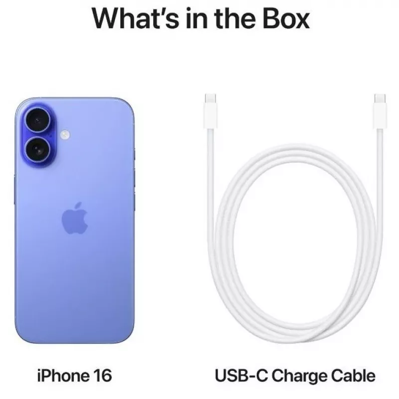 Smartphone Apple iPhone 16 6,1 inch 128 GB blauw