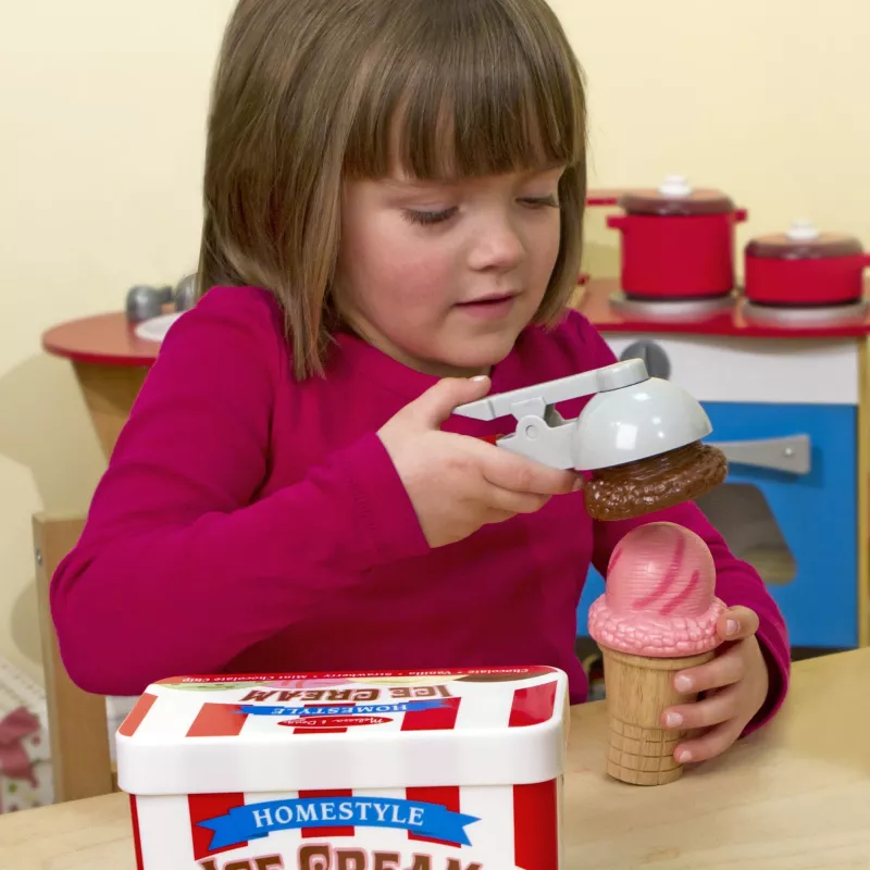 Melissa & Doug Scoop & Stack ijsjesset speelkeuken