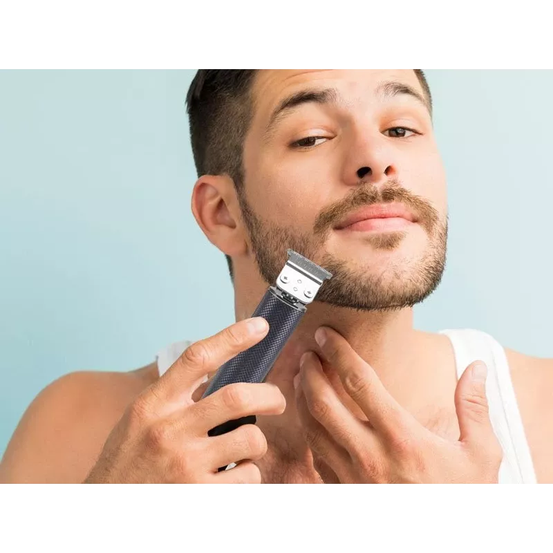 Beper P304CAP001 oplaadbare tondeuse voor haar en baard, IPX5, 600 mAh, 4 opzetkammen 1,5-9 mm