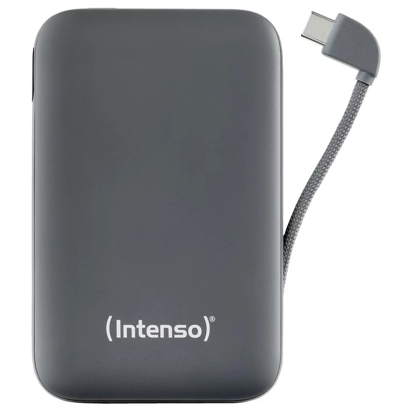 Powerbank USB 10000 mAh/grijs S10000 7333034 Intenso