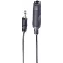 ShiverPeaks BASIC-S BS30701 audiokabel, 3,5 mm jackplug naar 6,3 mm jackbus, stereo, 0,2 m