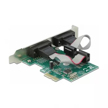 DeLOCK PCI Express x1-kaart naar 2 x Serieel RS-232