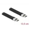 FPC flatkabel USB Type-C naar USB Type-C DeLOCK 85770