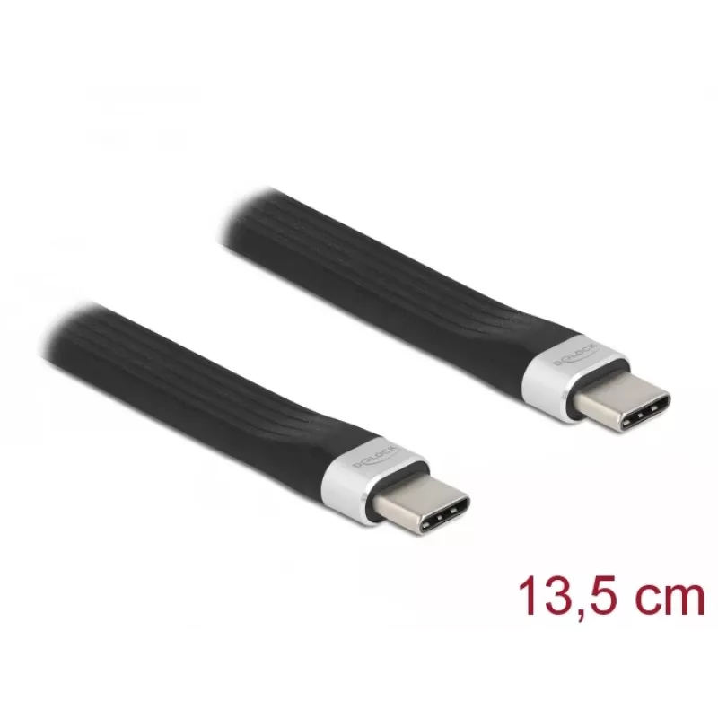 FPC flatkabel USB Type-C naar USB Type-C DeLOCK 85770