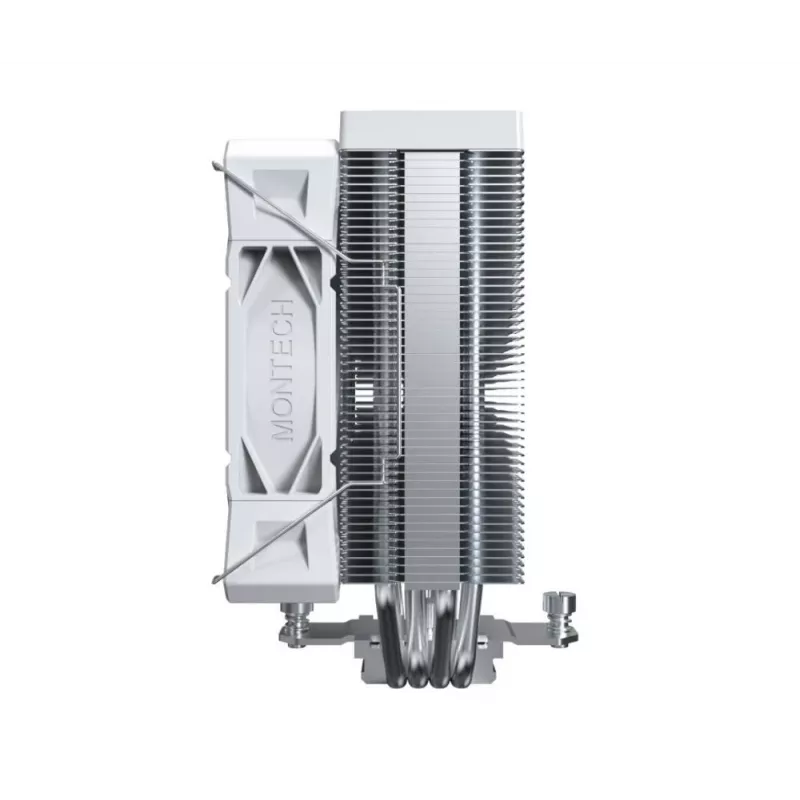 Montech NX400 CPU-luchtkoeler, multi socket, 120 mm, wit