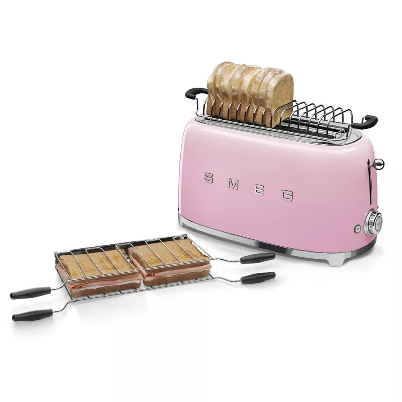 Smeg 50's Style toaster TSF02PKEU roze
