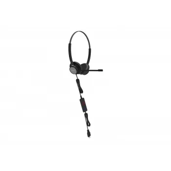 Tellur Voice 320 bedrade headset binaural zwart
