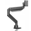 ONKRON G130-B Draai- en kantelbare bureausteun voor monitoren van 17-57 inch, tot 27 kg, zwart
