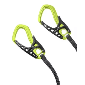 Valgordel en heupgordel Edelrid Kabel COMFORT TRI — zwart/groen, 532 g, minimaal gebruikersgewicht 40 kg