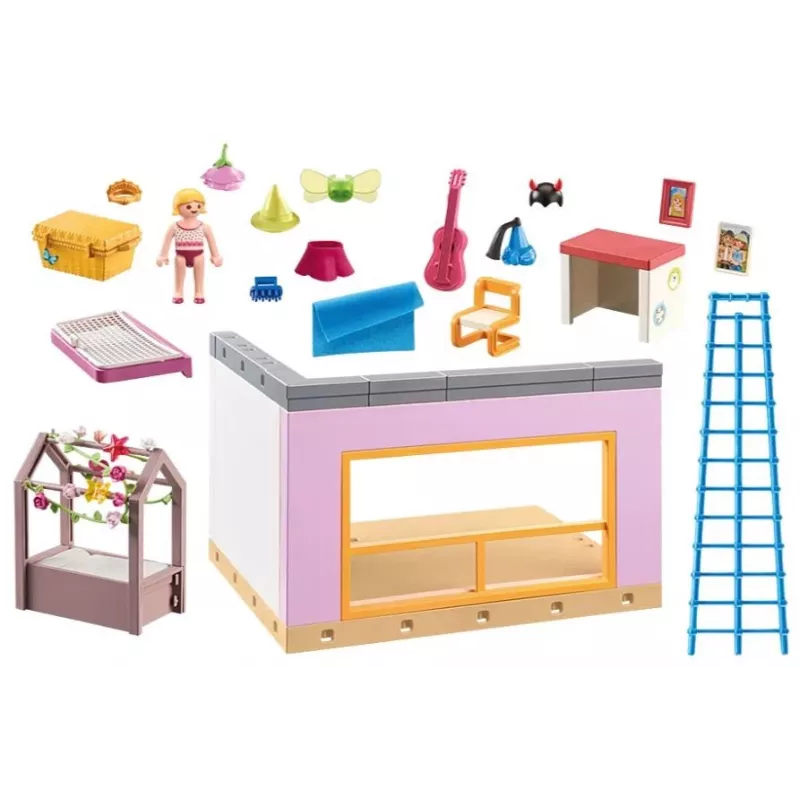 Playmobil My Life kinderkamer veelkleurig 71610