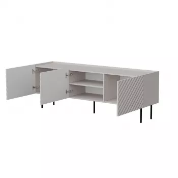 Cama LUCCA 3D TV-kast 165x40x59 cashmere