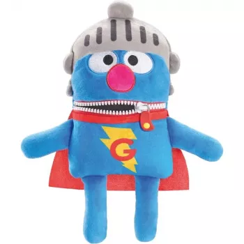 Sesame Street: Sorgenfresser Super-Grobi, knuffel 34 cm