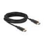 DeLOCK HDMI-kabel 5m type A standaard stekker 48 Gbit/s zwart