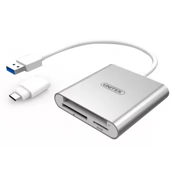 Unitek flashcardlezer USB3.0 + USB Type-C, 9313D (Y-9313D)