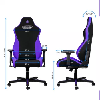 Nitro Concepts S300 gamingstoel - Nebula Purple
