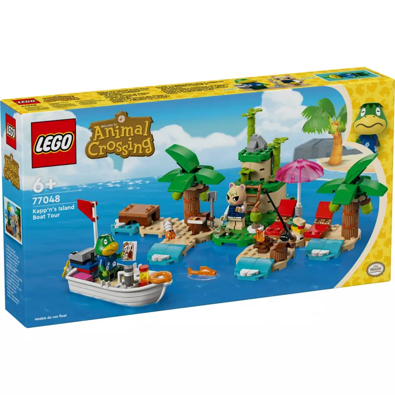 LEGO constructiespeelgoed 77048 Animal Crossing Boottocht met Kapiteinsinsel
