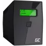 Green Cell UPS01LCD UPS noodstroomvoorziening Line-Interactive 0,6 kVA 360 W 2 stopcontacten