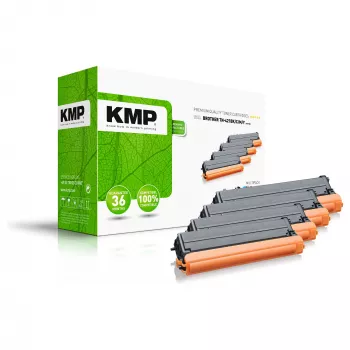 KMP MULTIPACK B-T98V tonercartridge 4 stuks compatibel zwart - cyaan - magenta - geel (1265,0005)