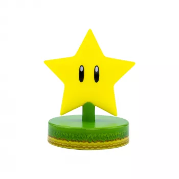 Tafellamp Paladone Super Mario Super Star Icon Light — decoratief LED-nachtlampje