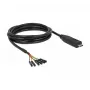Seriële kabel DeLOCK 63946 USB 2.0 Type-C 2m zwart