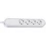 Verlengsnoer Bachmann SMARTLINE 1,5 m 4 AC-stopcontacten binnen wit