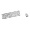 CHERRY DW 9100 slank toetsenbord muis inbegrepen universeel RF draadloos + Bluetooth Tsjechisch, Slowaaks zilver