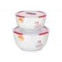 Komset OURSSON BS4781RC/DC rond keramiek 3L wit 2 st.