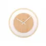 NeXtime klok 3046 Wood Loop, Ø30 cm, wand, hout