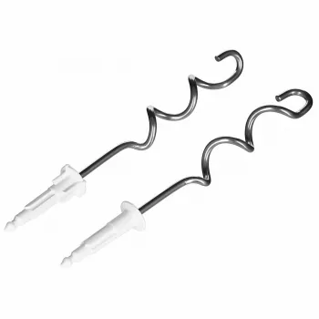 Handmixer Bosch MFQ36480 – 450 W, 5 standen met turbo, grijs/wit, gardes en kneedhaken
