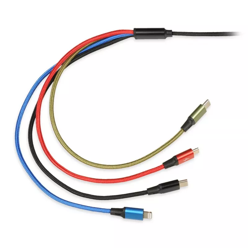 Universele 4-in-1-oplaadkabel I-BOX USB IKUM4W1