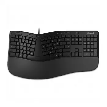 Ergonomisch toetsenbord BE-layout Azerty zwart BE-layout