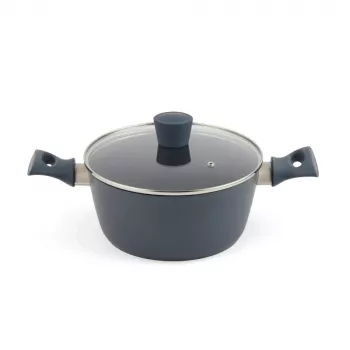 Kookpan Salter BW12270EU7 24 cm roestvrij staal, geschikt voor inductie, rond