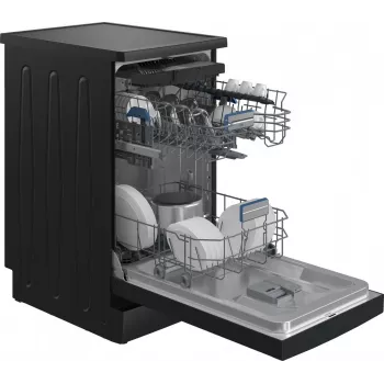 Vrijstaande vaatwasser BEKO BDFS26123AQ, 45 cm, 10 couverts, 49 dB, antraciet