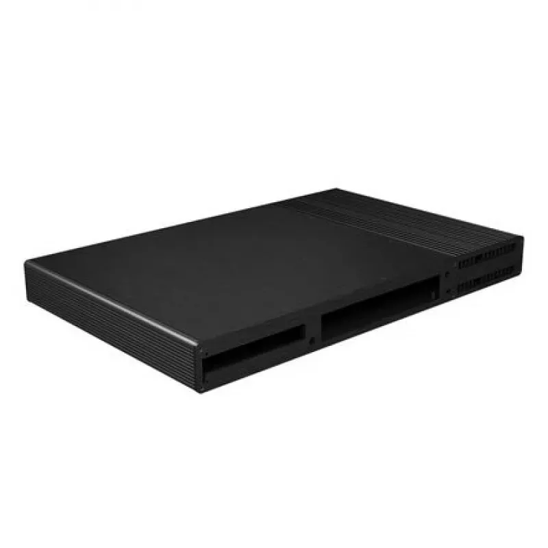 Computerbehuizing Akasa Galileo TU Plus MKII Mini-ITX behuizing - zwart
