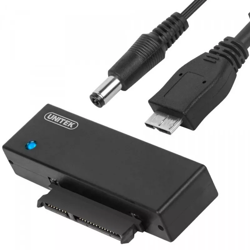 Interfacekaart Unitek Y-1039, USB-kabel meegeleverd, 5 Gbit/s, zwart, Plug-and-Play