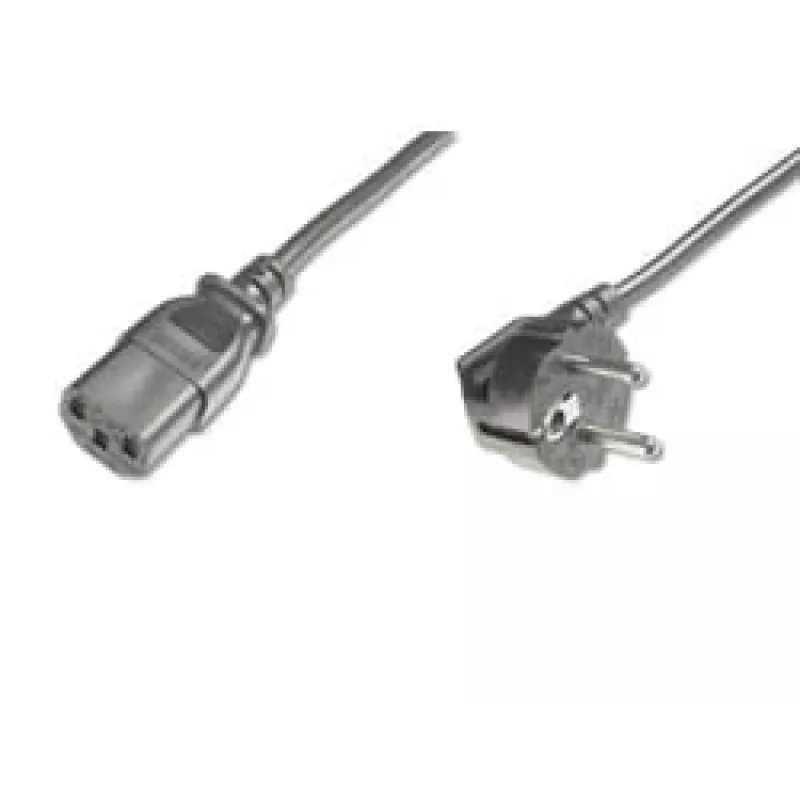 Netzkabel Digitus AK-440100-018-S 1,8 m CEE7/7 naar IEC C13