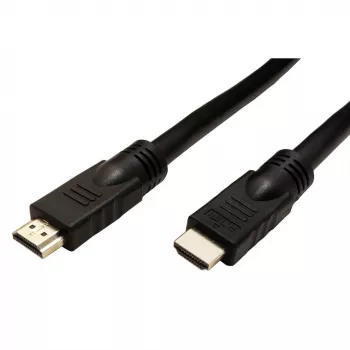 HDMI-kabel ROLINE 14.01.3452 15 m 2 x HDMI Type-A stekker zwart