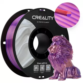3D-printerfilament Creality CR-Silk PLA 1,75 mm 1 kg – roze paars