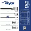 Akyga Classic AK-C1-500 ATX-voeding 500 W, 80 PLUS, actieve PFC, 120-mm-ventilator