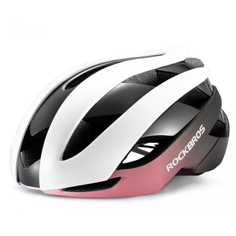 ROCKBROS verstelbare fietshelm M 55-58 cm blauw-roze