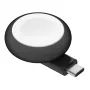 Belkin BoostCharge draagbare USB-C Apple Watch-oplader, zwart (WIZ022glBK-B1)