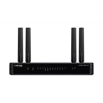 Router Lancom Systems LANCOM 1803VA-5G (EU) — 5G, Gigabit Ethernet, externe SMA-antenne, 1 ventilator, AES/3DES-beveiliging