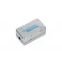 Extralink CAT6 STP aansluitdoos, doorvoerverbinder, zilver