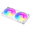 Gamemax CPU-vloeistofkoeler | GLACIER 240 LCD WH | Intel, AMD